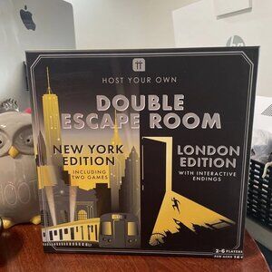 Host Your Own Double Escape Room New York/London Edition - NIB